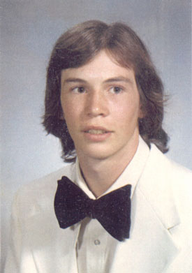 A portrait of young <b>Tim Craig</b> at the time of his high school graduation. - young_tim_craig